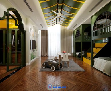 PHỐI CẢNH PHÒNG NGỦ CON TRAI