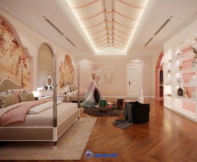 PHỐI CẢNH PHÒNG NGỦ CON GÁI